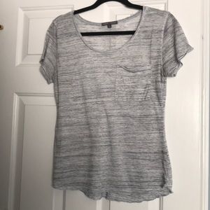 Threads for Thought size small gray shirt